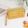 Clear Waterproof Makeup Bags Fashion Women Laser Transparent Sequins Cosmetic Bag Travel Storage Bags High Capacity