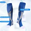 Chaussettes de compression Bas d'allaitement en nylon Spécialisé pour le cyclisme en plein air Chaussettes respirantes pour adultes à séchage rapide