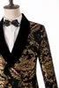 SZMANLIZI New Arrival 2020 Homens ternos Slim Fit 2 Piece Abotoamento Prom Smoking do casamento do noivo Smoking Jacket Melhor Blazer Man