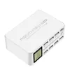 8-port 100W Mobiltelefoner Laddare 1 PD 48W Typ-C Fast Laddning + 3 QC3.0 +4 portar USB 2.4A Laddstation