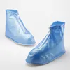 Yağmurluklar Erkek Kadınlar Yağmur Botu Boots Boots Boots Kapakları Kapsar PVC Yeniden Kullanılabilir Kaymaz İçsel Su Geçirmez Katman WH0255