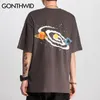 Gonthwid Univers Big Bang Print T-shirts Streetwear Hip Hop Casual T Shirts Hommes Mode Summer Hurpter Tops Tees LJ200827