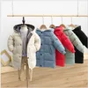 2021 Nya Barn Down Coat Höst Vinter Boys Tjejer Bomull-Padded Parka Coats Tjockna Varma Lång Jackor Kids Outwear