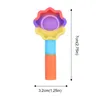 FedEx Fast Party Favoriter Unzip Pen Cover Mini Enkel Dimple Sensory Fidget Decompression Toy Cap för tryckavlastning Montessori Antistress Brinquedos