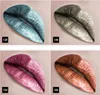 Halloween Pudaier 18 Kolor Diamond Pearlescent Lip Gloss Metal Lipstick Waterproof and Nonfading Nonstick Cup Shiny2044685