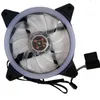 Renkli 120mm PC Bilgisayar Ultra D1 LED fan 120mm 3P IDE 4pin Masaüstü PC Bilgisayar Soğutma Soğutucu Sessiz Kasa rgb Fan Soğutma1