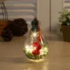 5 estilos LED Transparente bola de Natal decorações de Natal decorações de árvore de Natal pendurado bola de bulbo plástico t2i51546