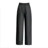 Dżinsowe dżinsy kobiety luźne spodni moda moda szeroka noga elastyczna talia maxi rozmiar m-7xl kostki czarny niebieski 2021
