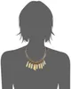 Resin pendant necklace PU leather cord choker necklaces transparent resin bib statement necklace bijoux femme Y200323