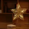 Nicexmas christmas baum led sternbaum topper dekoration led beleuchtung batteriebetriebene weihnachten treetop gold christmas home store a2