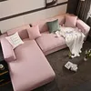 Jacquard Splot elastyczny sofa Pokrywy do salonu Magiczna kanapa Pokrywa do fotela Leżak Seltal Segment Sofa Protector LJ201216