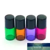 10 pièces rechargeables 2ml parfum rouleau sur bouteilles en verre pour huile essentielle Mini rouleau parfum coloré flacon