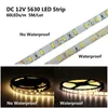 LED قطاع الخفيفة لون واحد 5630 SMD 5M 300LED بار الخفيفة مرنة IP65 للماء في الهواء الطلق في الأماكن المغلقة ضوء الديكور المنزلي