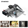Stampanti Atomstack P9 M50 CNC Desktop Laser Setatrice per incisione laser 220 * 250mm Area Engraver Protezione degli occhi fissa-messa a fuoco fissa