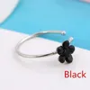 Petit mince 5 cristaux clairs fleur charme nez argent cerceau bague bijoux CNE rapide pour 7298566