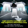 60/80/100W High Bay deformabile LED Garage Luce da officina Impermeabile IP65 Illuminazione Lampada industriale Plafoniera per magazzino E26/E27