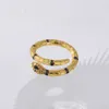 Fashion Metal Snake Adjustable Ring for Women Exquisite Shiny Cubic Zirconia Finger Ring Copper Gold Jewelry Gift