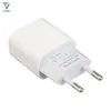 300pcs / Lot Dual USB Mobiltelefon US / UK / EU / AU Laddare Plug Travel Wall Charger Adapter för iPhone iPad Samsung Xiaomi Phone Charger