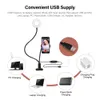 Neuheit Beleuchtung 4'' LED Kamera Selfie Ringlicht mit Desktop-Stativ für Telefone