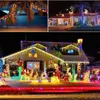 Strings Street Garland Led Tube Rope Light Battery-Operated 20M Remote Waterproof IP67 Fairy Christmas Decoration For Home