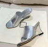 2021 Ny Hot Selling Women's High Heel Sandals Mode Vår och Höst Kvinnors Skor importerade läder Nel