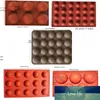 5 pz/set Semicerchio Muffa Del Budino Cavità Emisfero Del Silicone Del Cioccolato Muffa Del Bigné Della Muffa Della Muffa Della Torta Della Gelatina FAI DA TE di Cottura Strumenti Decorativi