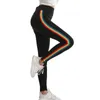 Workout Leggings Women Rainbow Trim leggins Gothic Fitness Legging Mujer Legins High Waist Activewear American Original Order 201203