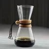 Nieuwe 304 roestvrijstalen herbruikbare filters hittebestendig glas koffie brouwer 3cups 6cups hot dripper diy thee faciliteit freeship 201029