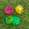 HONEYPUFF Premium Octagon Plastic Tobacco Herb Grinder 50 MM 2 Layer Spice Grinder Shark Teeth Herbal Crusher Miller