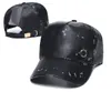 Lederen letters Leisure Jacquard Snapback Lente Zomer Paar Baseball Caps Unisex Mannen Vrouwen Ball Cap Sport Hoed pet