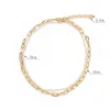 Women Vintage Double-layer Pearl Chain Necklace French Stacking Multi-layer Fashionable Clavicle Chain Necklace Gold Silver Jewelry