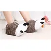 Cartoon panda claws package with the men and women lovers warm indoor PAWS animal lovely maomao cotton slippers Y201026
