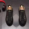 Fashion Lace-up Business Wedding Shoes Luxury Designer Quality Mens Walking Sneakers Spring Autumn Casual Ankle Flats Loafers