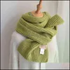 Scarves & Wraps Hats, Gloves Fashion Accessories Women Solid Color Cashmere With Tassel Lady Winter Autumn Long Scarf Thinker Warm Female Sh