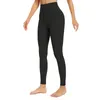 L-32 Fitness Atletico Solido Pantaloni da Yoga Donna Ragazza Vita Alta Corsa Yoga Abiti da Donna Sport Leggings Completi Pantaloni da Donna Allenamento