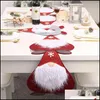 Tafelloper doeken home textiel tuin kerstplacemat dubbele u decoratieve combinatiekits xmas decor 220107 drop levering 2021 rddz
