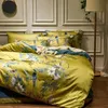 Svetanya Luxury Silkly Egyptian Hotte Bedging Set (одеяло для покрытия листа наволочка) Полная двойная королева королевский размер T200706