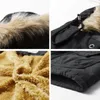 ブランドウォーム濃厚冬ジャケットパーカーコートメン高品質のミリタリーファーカラーフリースメンジャケット大規模L-6XL 201209