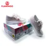 FLAMINGO Print Frühling Echtes Leder Atmungsaktive Hakenschlaufe Outdoor-Sneaker für Mädchen Größe 27-33 -FD-1858 LJ201202
