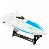 Speedbåtar 20 km/h hög hastighet RC Racing Boat automatiskt 180 graders vänd sändare RC -båt