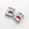 Cartoon 1-3y Rękawice dla niemowląt Cute Infant Rękawiczki Zimowe Dzianie Wool Toddler Rękawiczki Baby Mettny Dziewczyny Mittens Chłopcy Rękawice