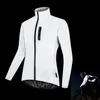 Wosawe Men039S Reflective Cycling Jacket Night Running Windproof Rainproof Long Sleeve Breatble Windbreaker Bike Chin8713096
