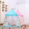 Draagbare Kinderen Baby Tent Speelgoed Ball Pool Princess Girl's Castle Play House Kids Small House Folding Speeltent Baby Beach Tent LJ200923