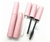 2021 10ML Empty Lip Gloss Tubes Pink Plastic Cosmetic Container Refillable DIY Mascara Eyeliner Eyelash Liquid Tube DHL Free