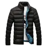 Зимняя куртка мужчина мода воротника мужская парка сплошная густая и палата Man Parkas M 6xl 220818