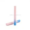 81mm Pink Gradient Empty Lipstick Tube Makeup Cosmetic Lip Balm Bottle Whole Rouge Glue Stick Container7085275