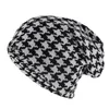 Beanieskull Caps Miaoxi Hip Hop Women Fashion Hattooth Autumn Warm Beanies Skullies PlaidカジュアルGorrosソフトスカーフダブル5166347