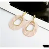 Dangle Chandelier Fashion Irregular Acrylic Earring For Women Geometric Hollow Out Statement Long Dangle Earrings Summer sqcEIL dhseller2010