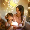 Starry Sky Projektor Lampy Night Light Lalka Gwiaździsta Lampa biurkowa Bluetooth New2966