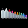 E Cig E-juice E-liquid Empty Oil Bottle Plastic Dropper Bottles 3ml 5ml 10ml 15ml 20ml 30ml 50ml 100ml 120ml With Childproof Capa11a13